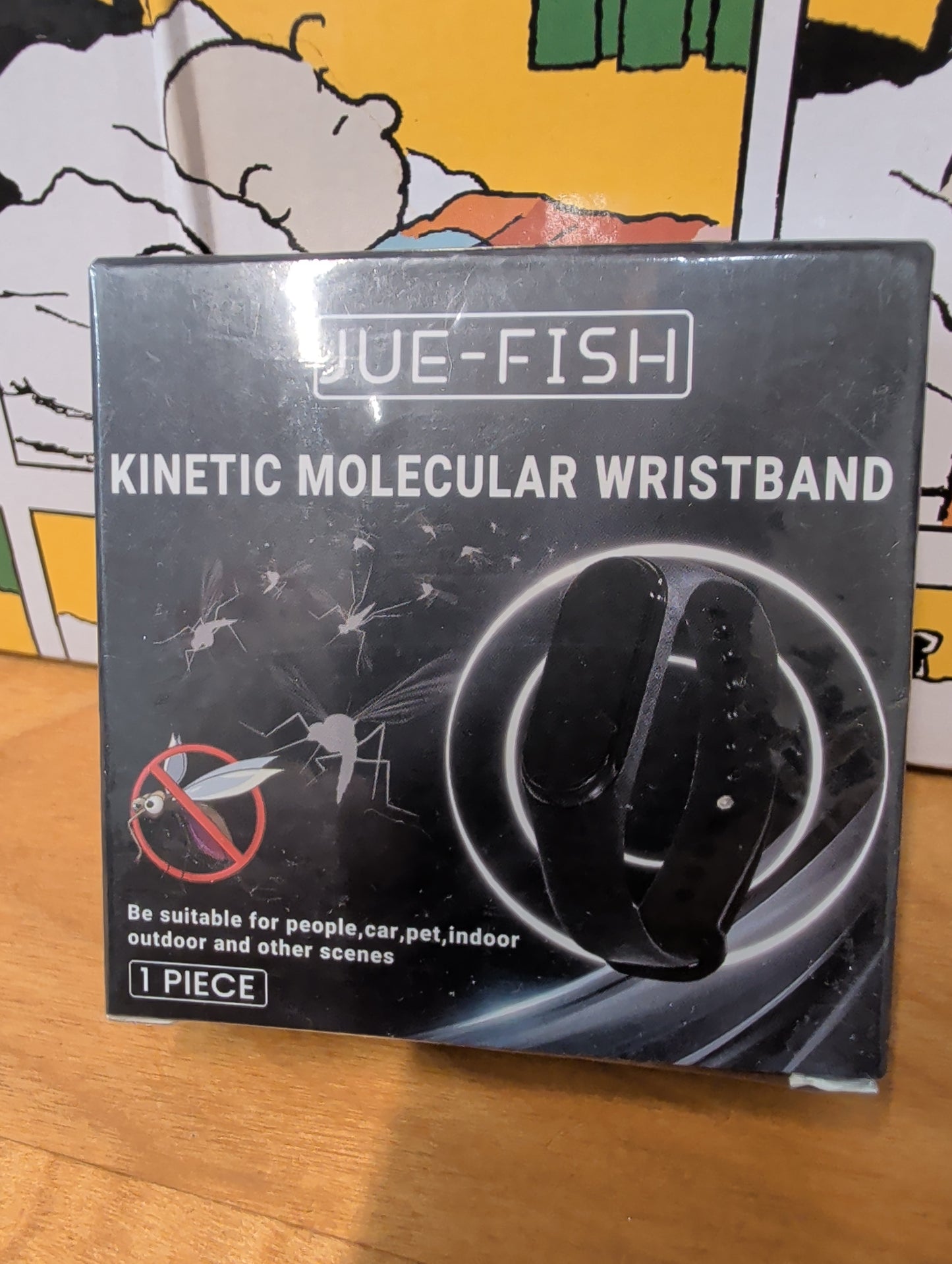Kinetic Molecular Wristband, Mosquito repellent