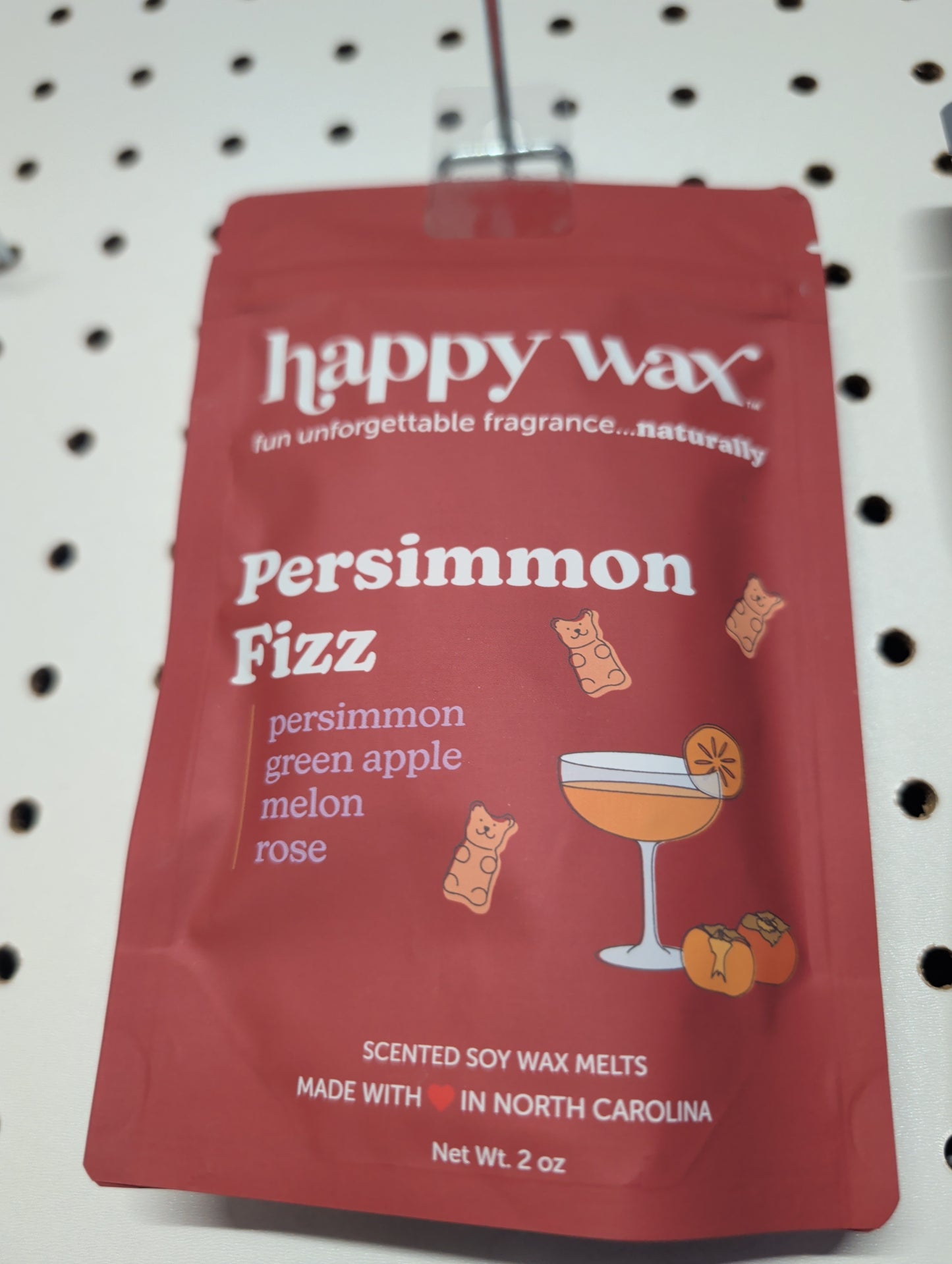 Persimmon Fizz Happy wax