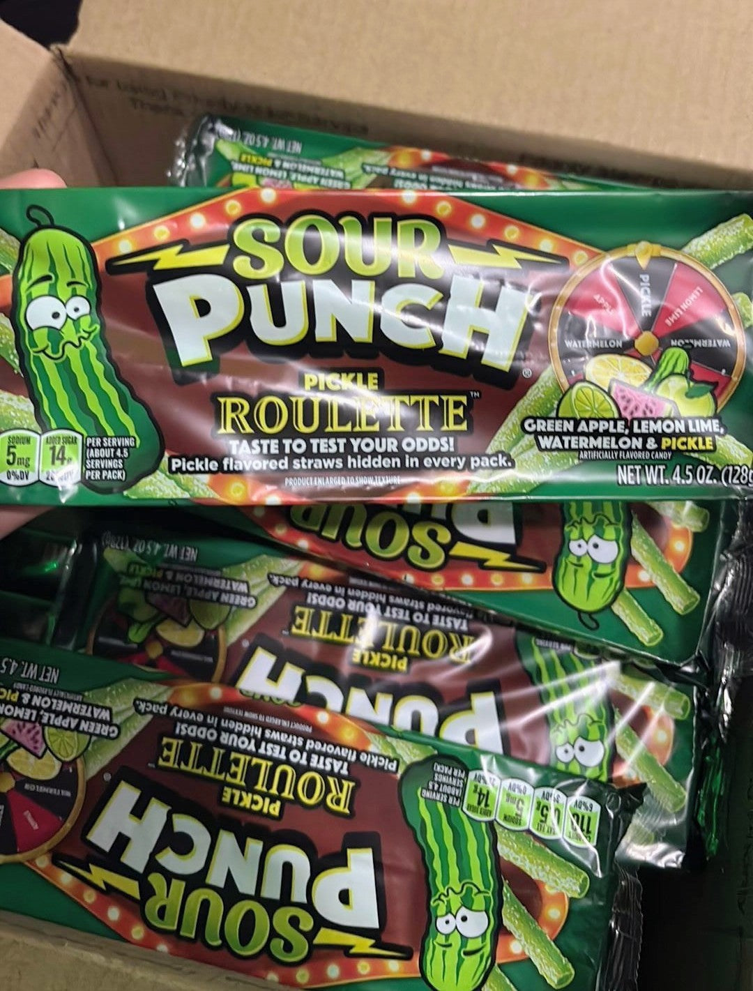 Sour Punch Pickle Roulette