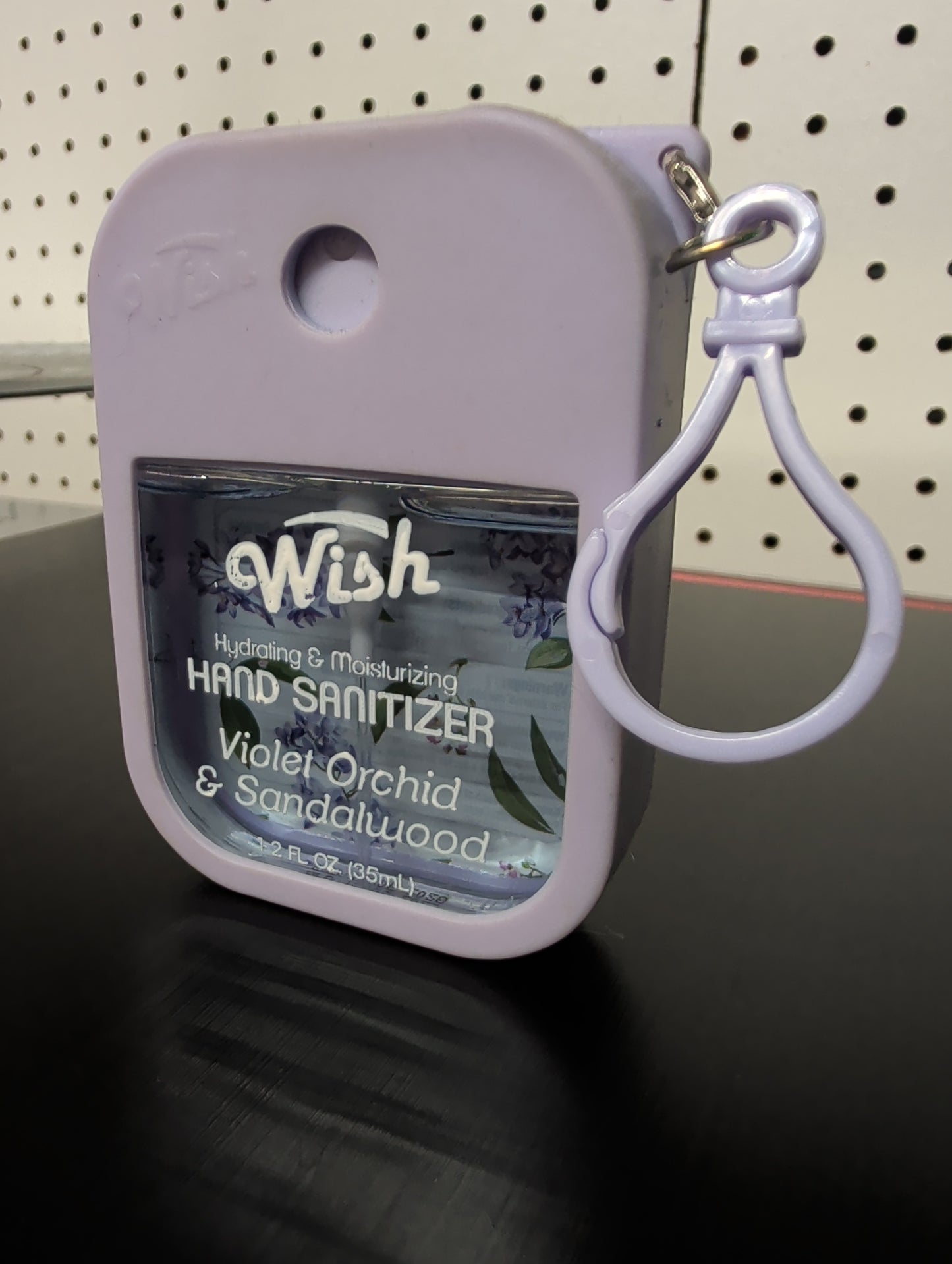 Violet orchard and sandalwood hand sanitizer
