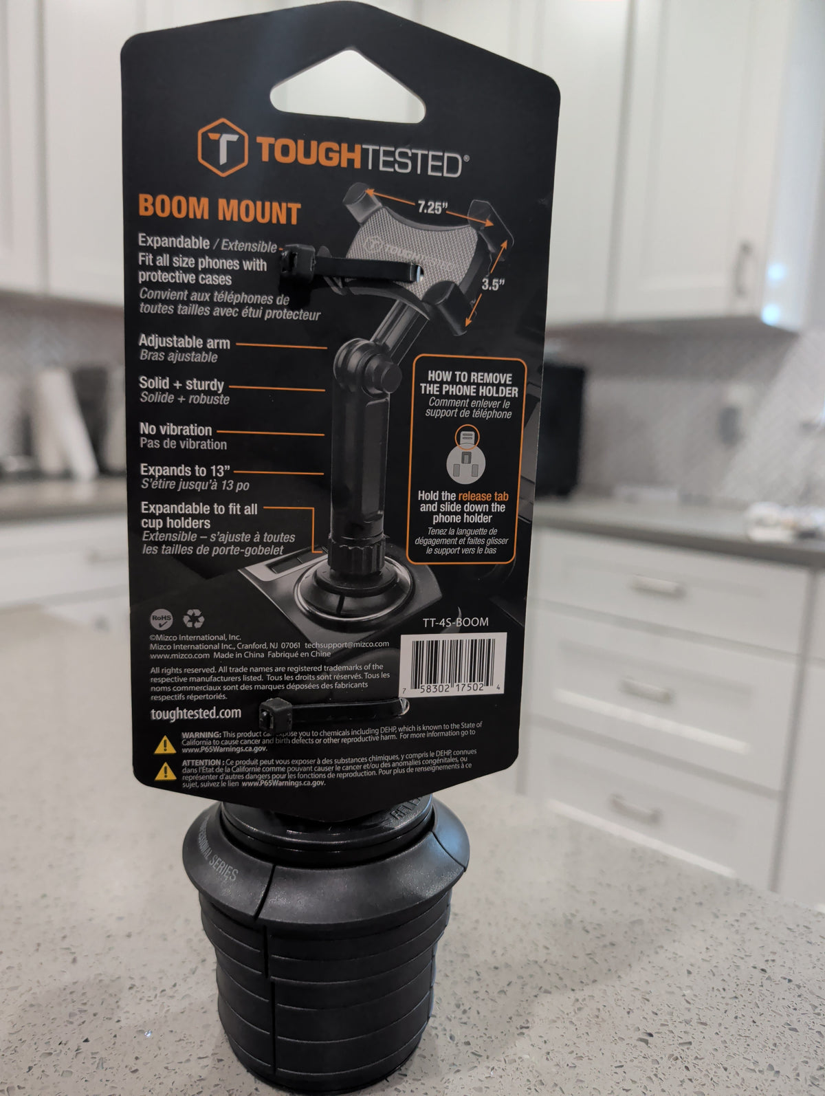 Cell phone holder.