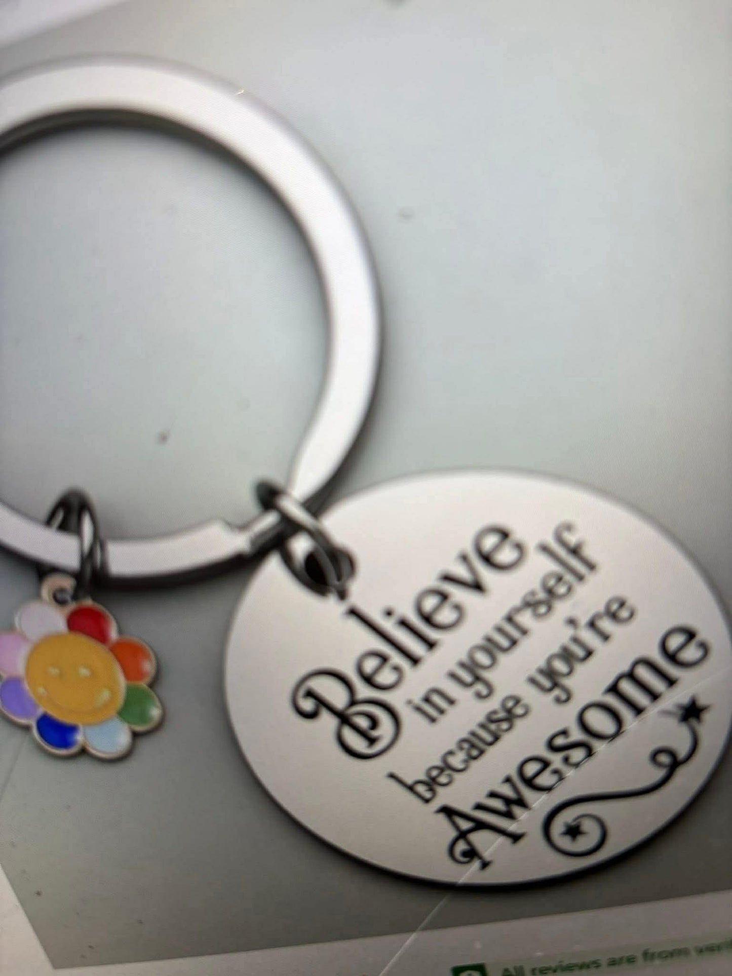 Key Chain, believe in yourself