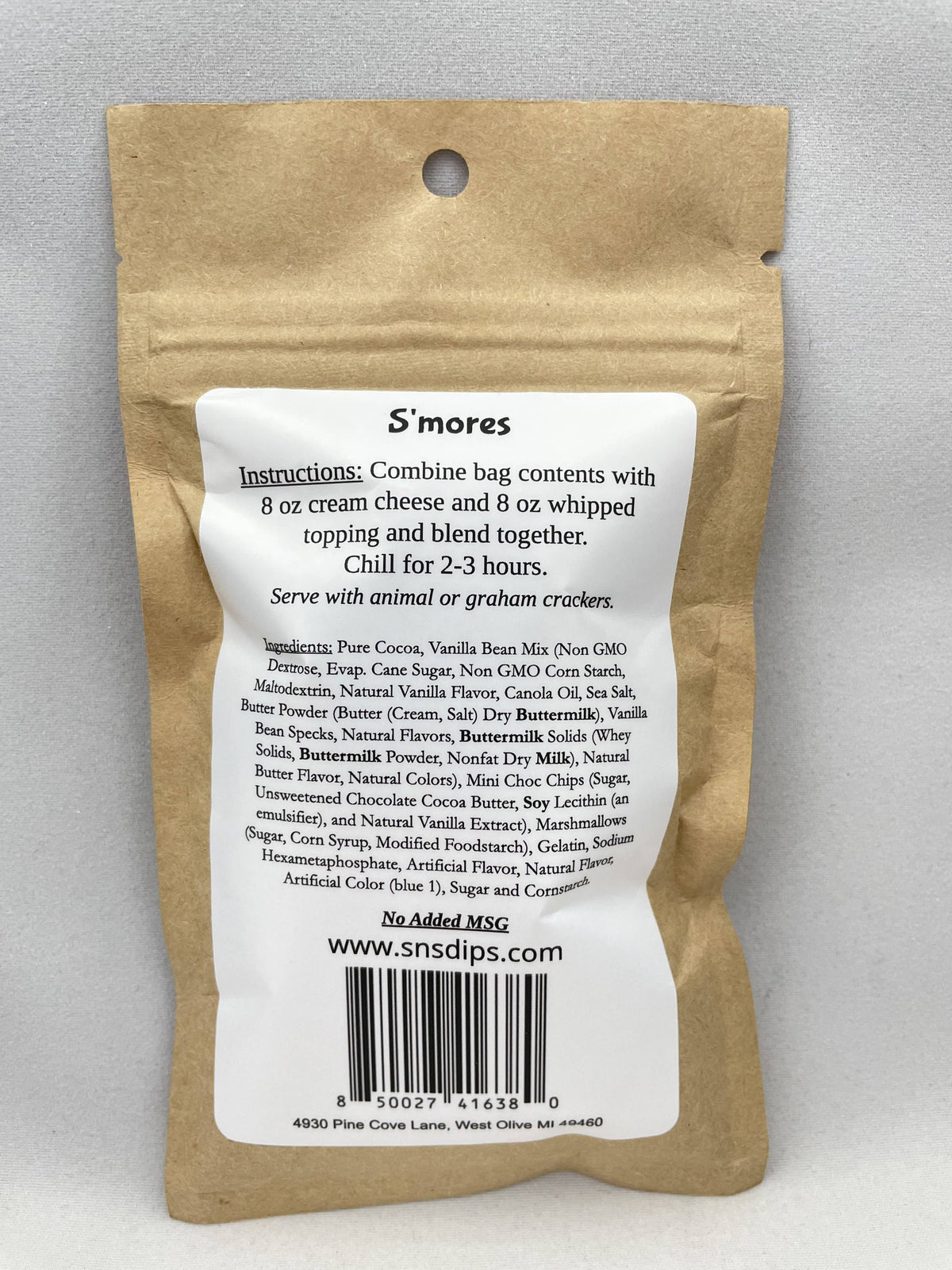 SnS Dips - S'mores Dip Mix
