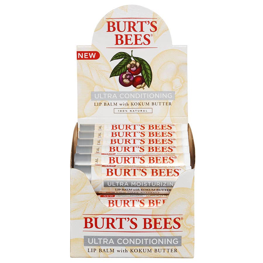 Burt's Bees - Ultra Conditioning Lip Balm With Kokum & Shea Butter Display
