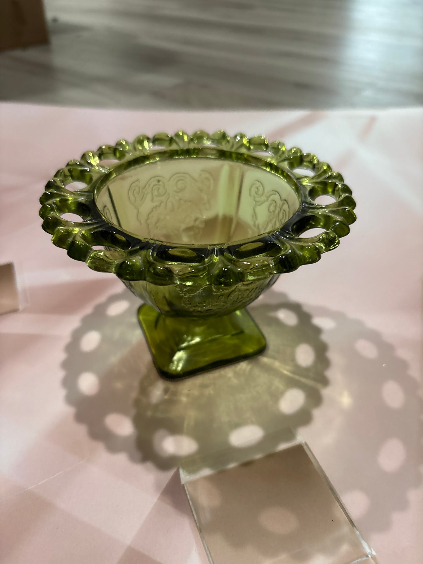Green sorbet bowl