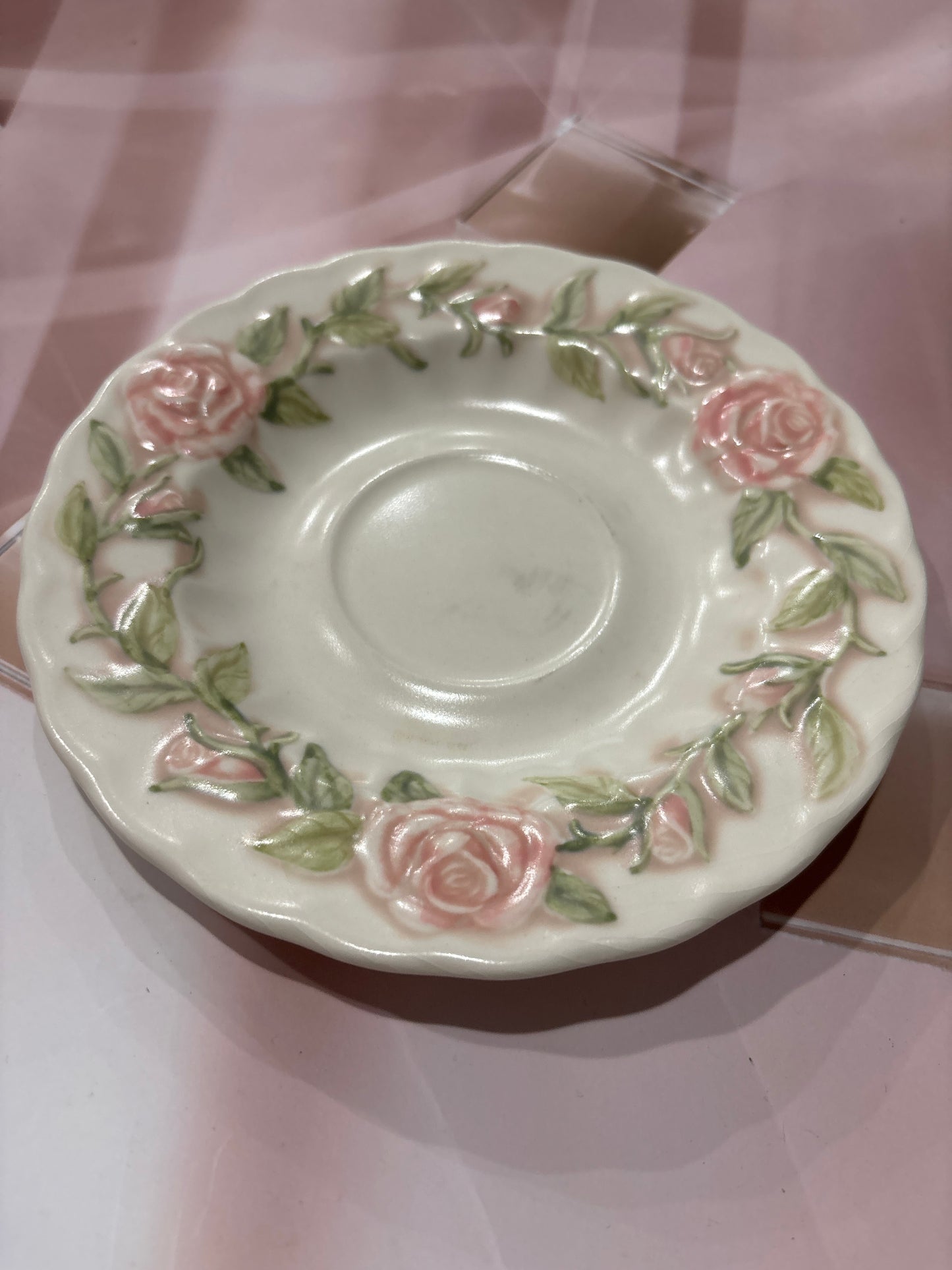 Saucer plate
