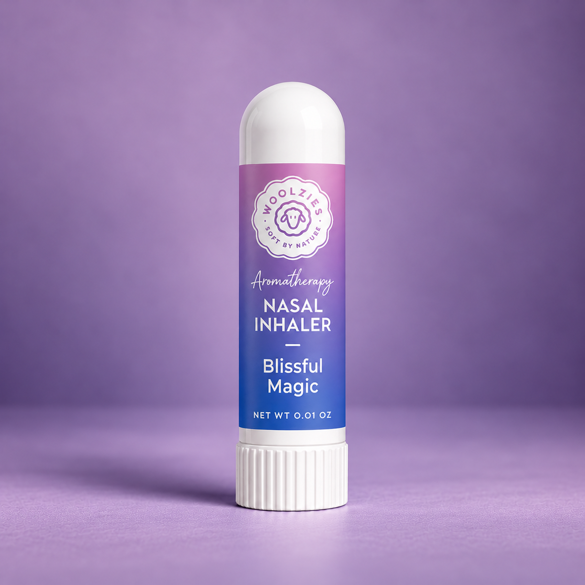 Woolzies - Aromatherapy Nasal Inhaler - Natural Essential Oil Blends: Stress Relief