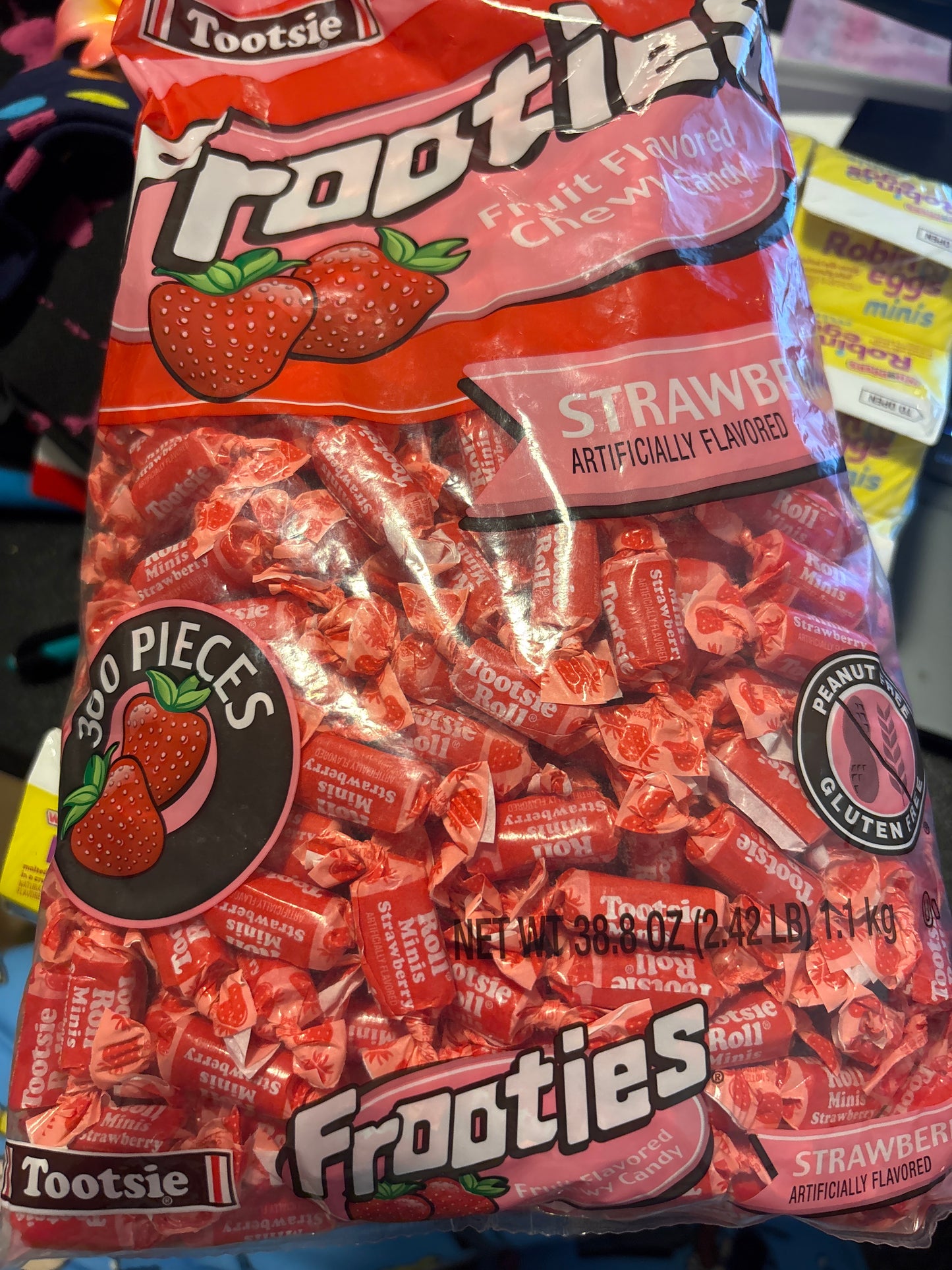 Tootsie strawberries half pound