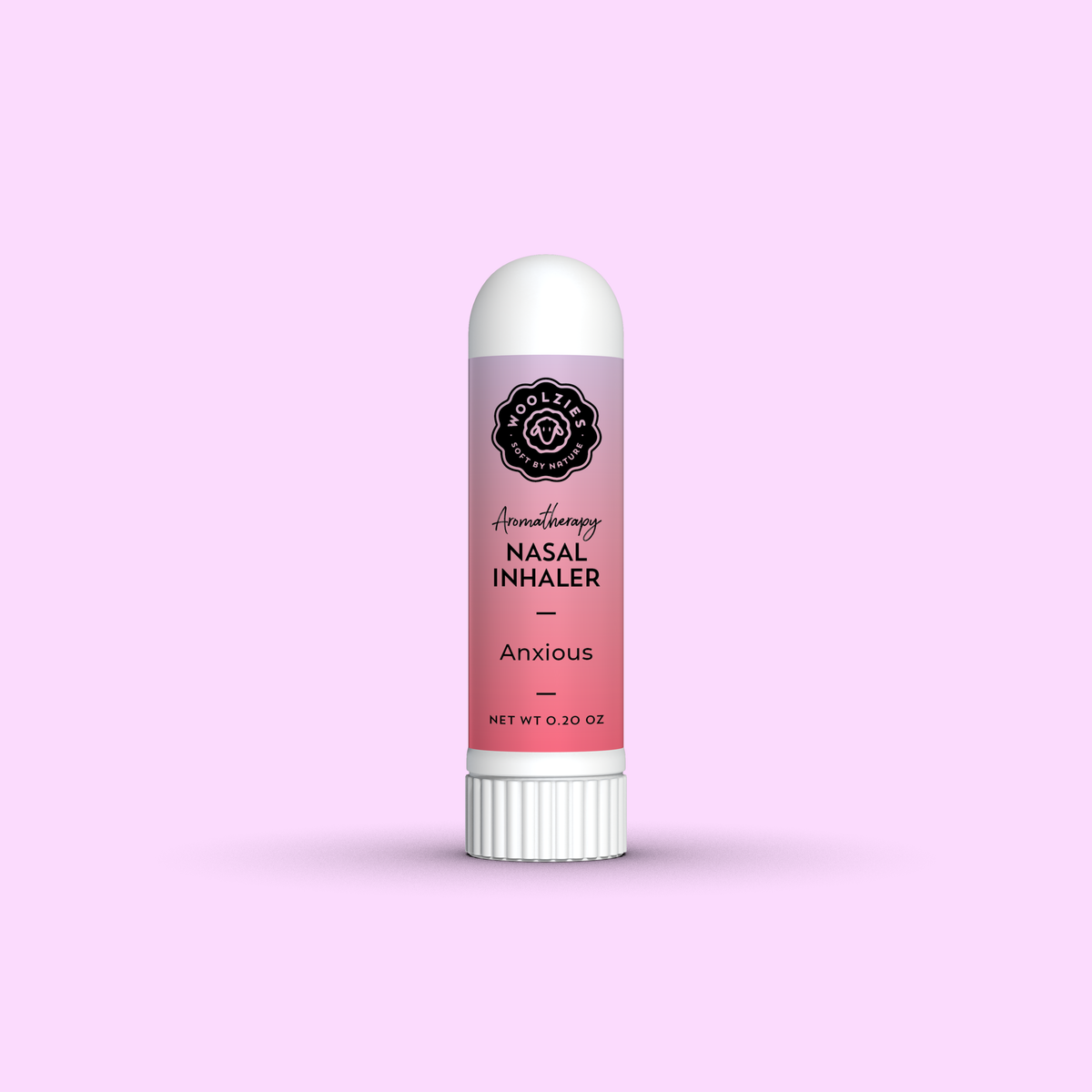 Woolzies - Aromatherapy Nasal Inhaler - Natural Essential Oil Blends: Anxious