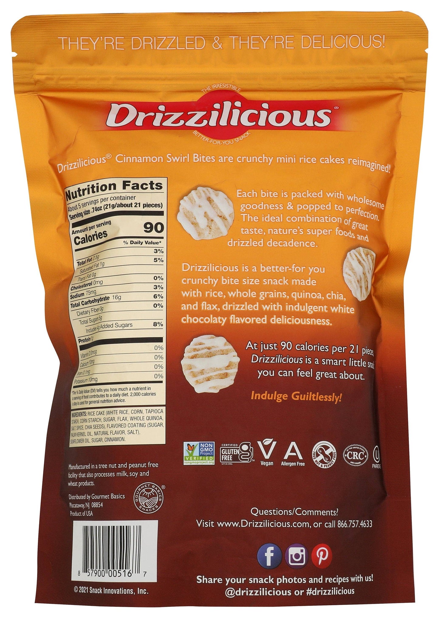Drizzilicious Cinnamon Swirl