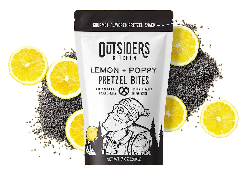 Outsiders Kitchen - Lemon + Poppy Pretzel Bites 1 bag