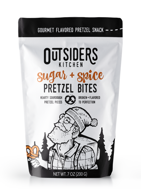 Outsiders Kitchen - Sugar + Spice Pretzel Bites 1 bag