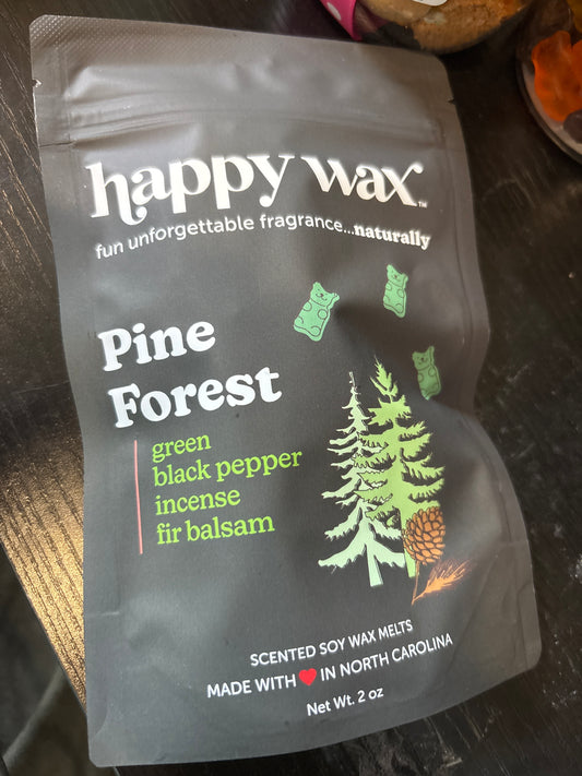 Pine forest happy wax