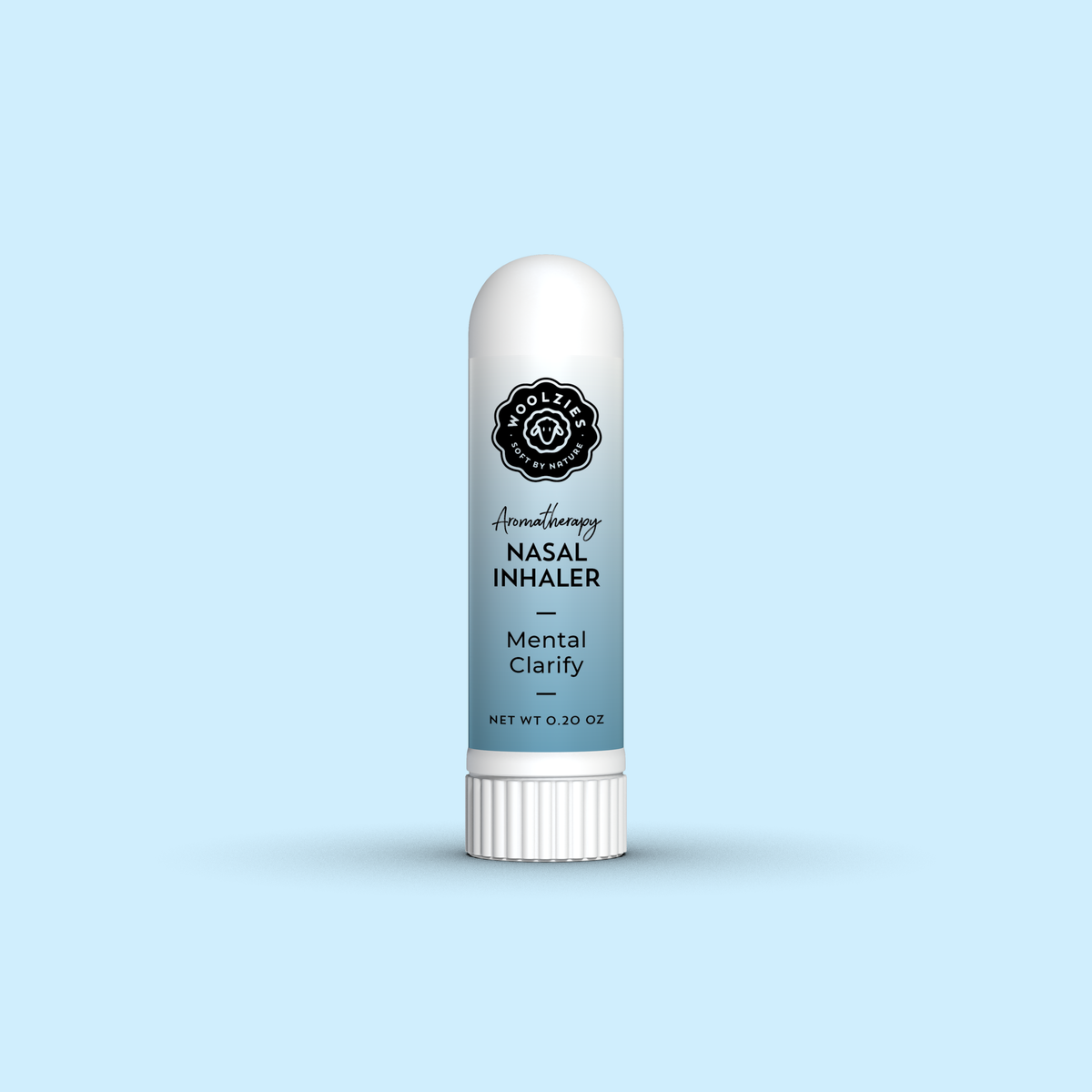 Woolzies - Aromatherapy Nasal Inhaler - Natural Essential Oil Blends: Focus