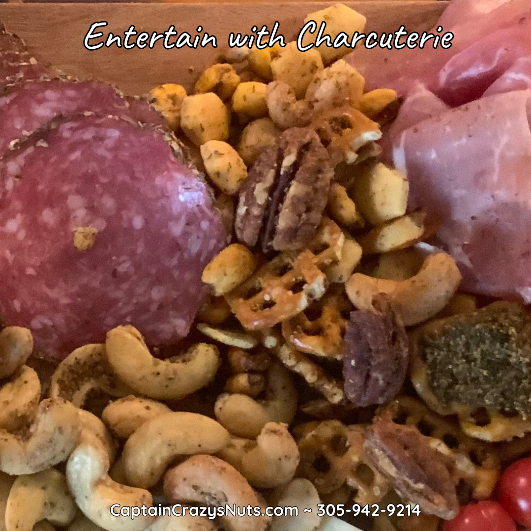 Captain Crazy’s Nuts and Fine Snacks - GARLIC DILL Nutty Snack Trail Mix