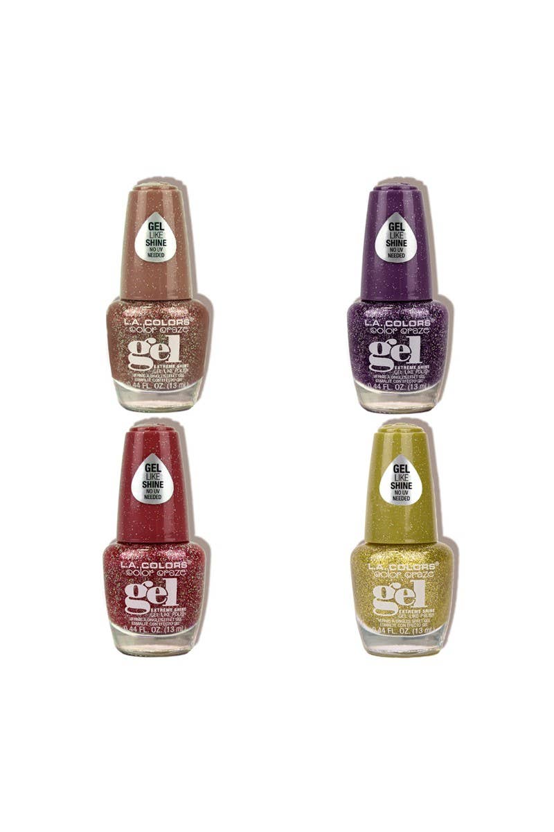 Pineapple Beauty - LA Colors CLAC452 Shimmer Gel Polish - 24pc