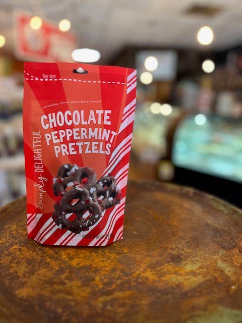 Simply Delightful - Chocolate Peppermint Pretzels