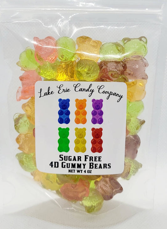 Lake Erie Candy Company - Sugar Free 4D Gummy Bears