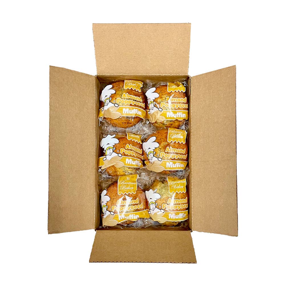 Shop The King - The Brownie Baker Muffin Almond Poppyseed 6 oz