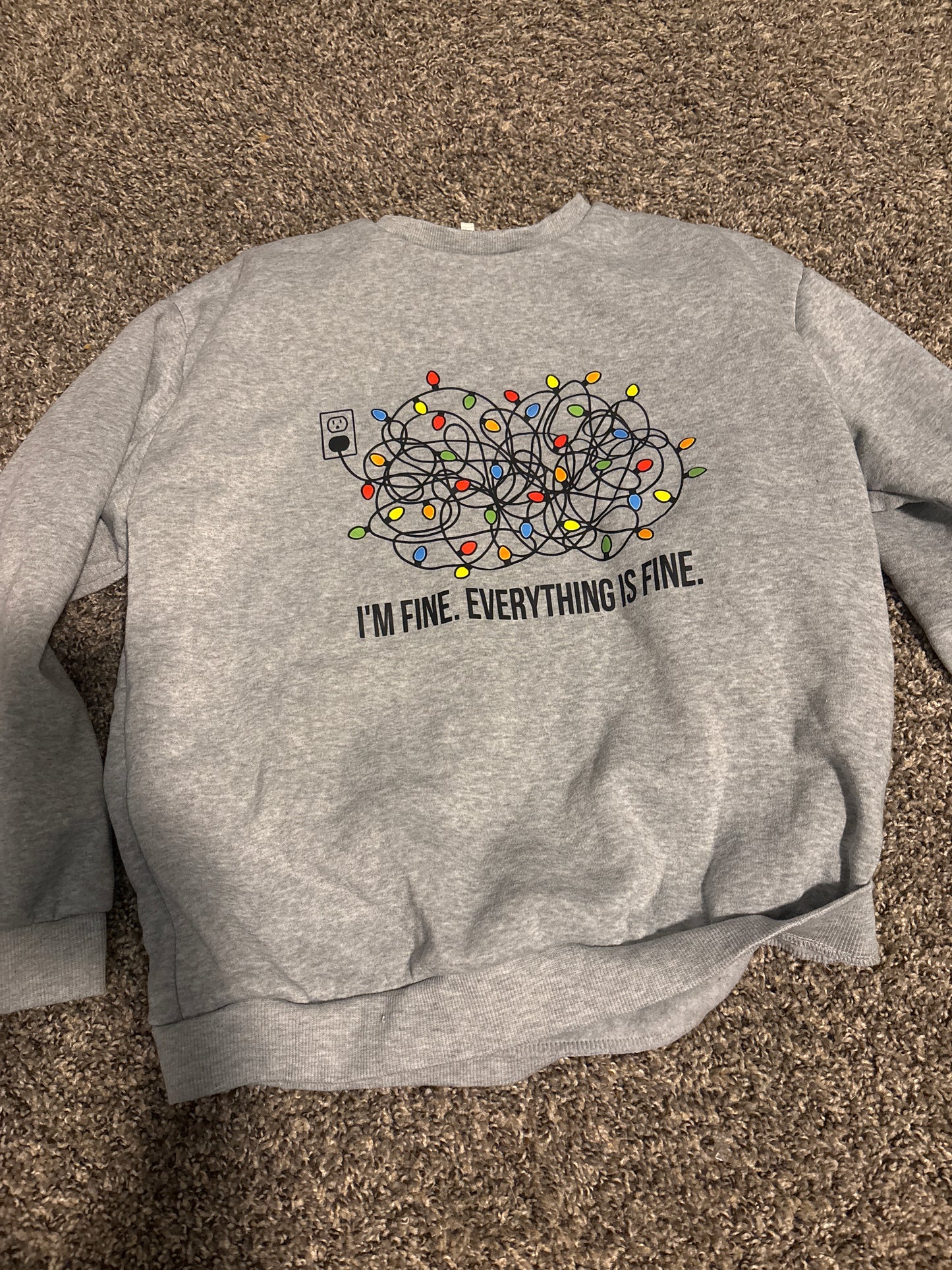 Large sweatshirt Christmas