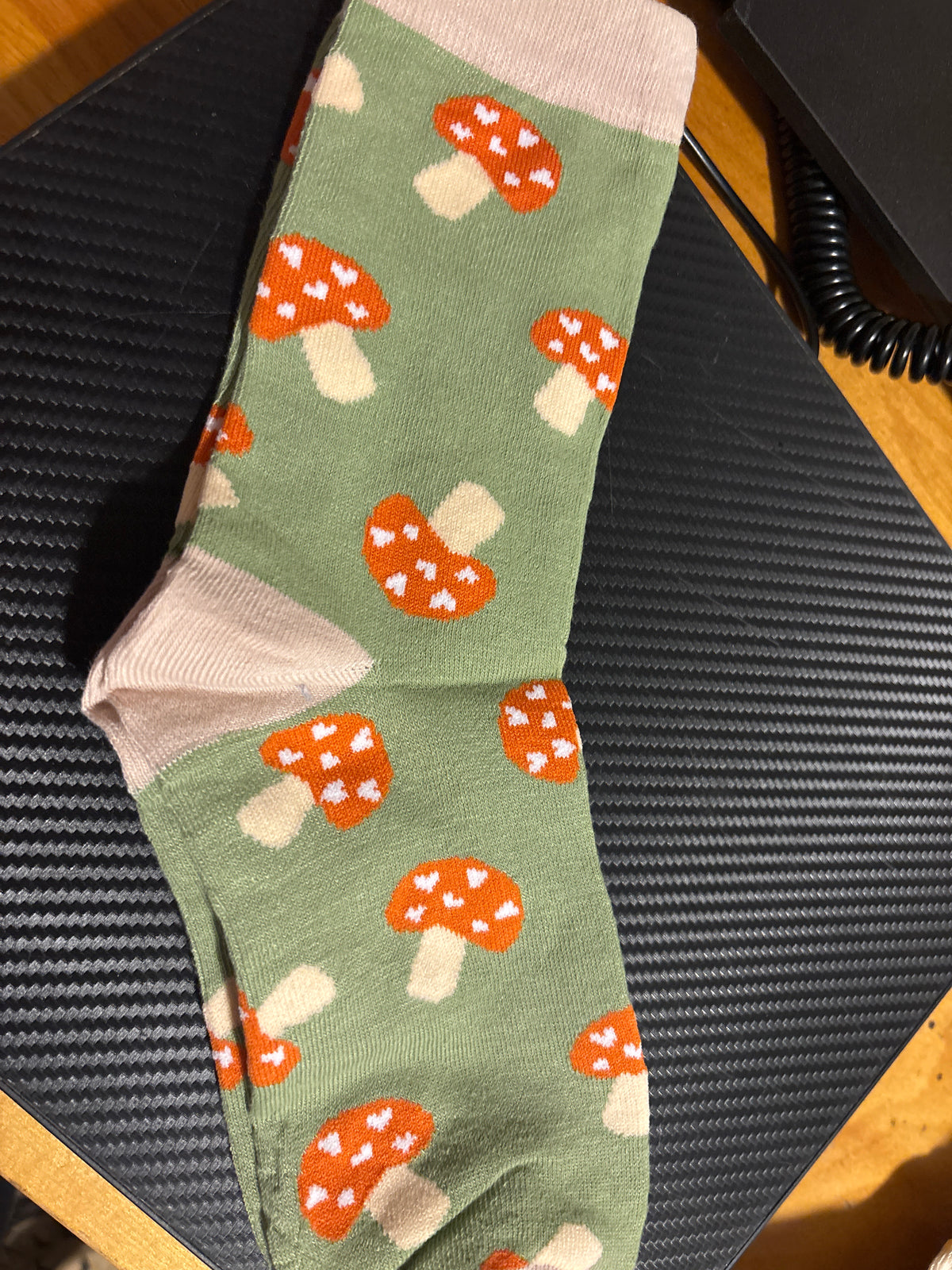 Mushroom socks