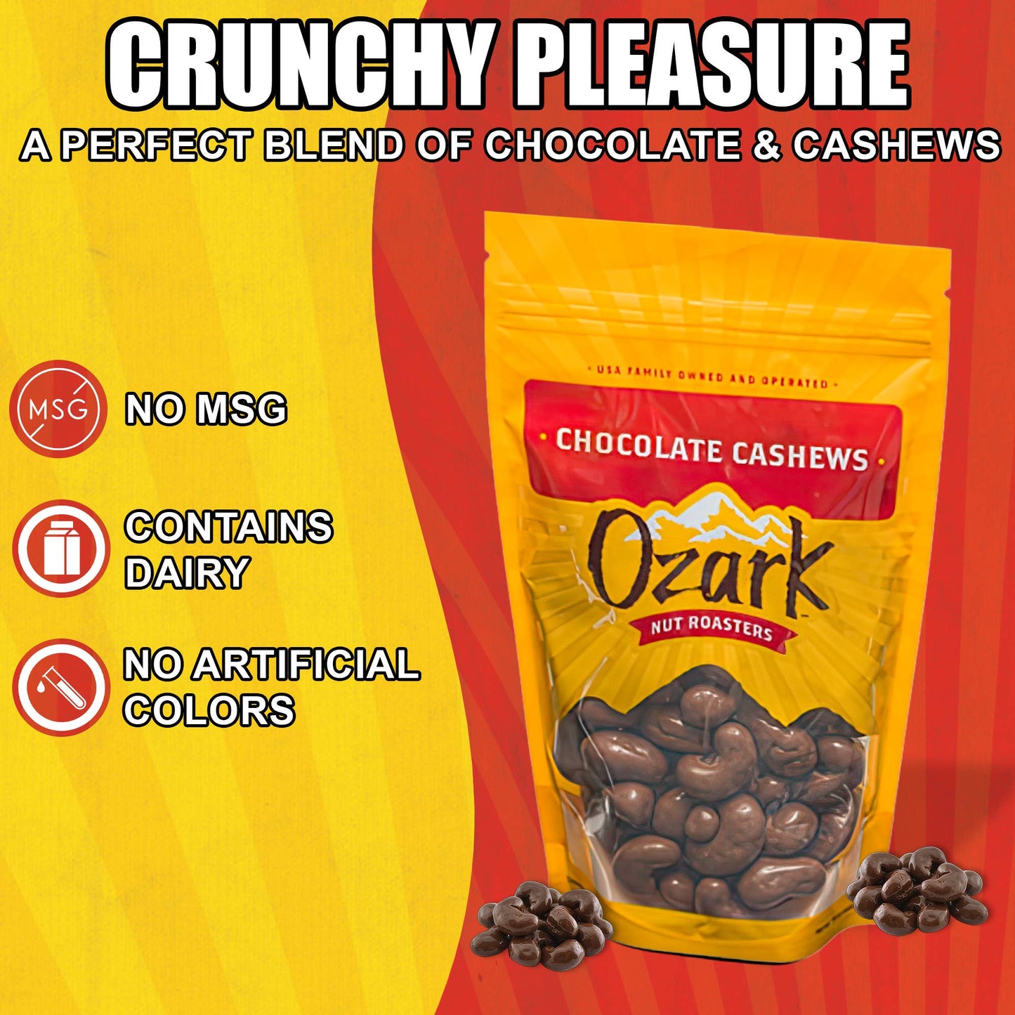 Chocolate Cashews - 4oz