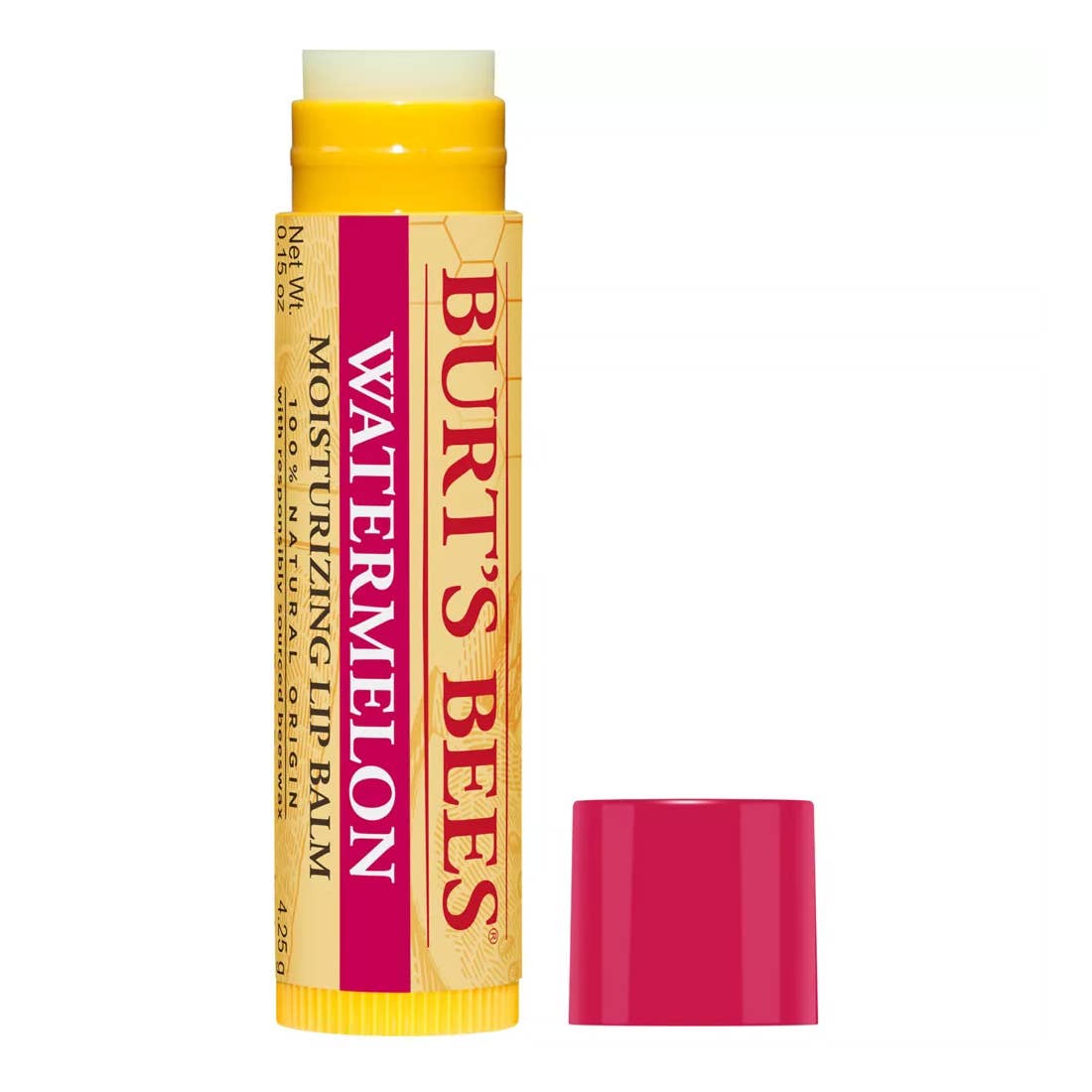 Burt's Bees - Watermelon Lip Balms With Beeswax, 12 Count Display