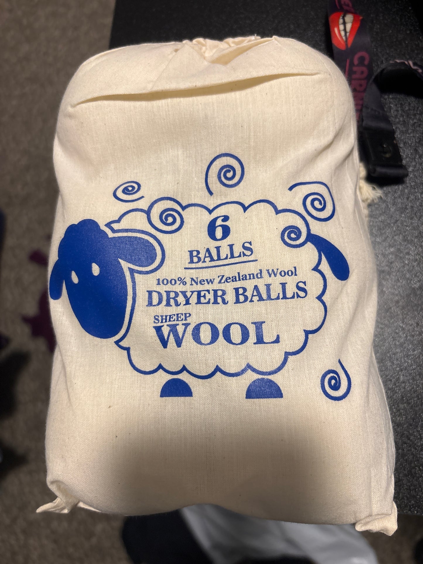 Sheep whoop dryer balls