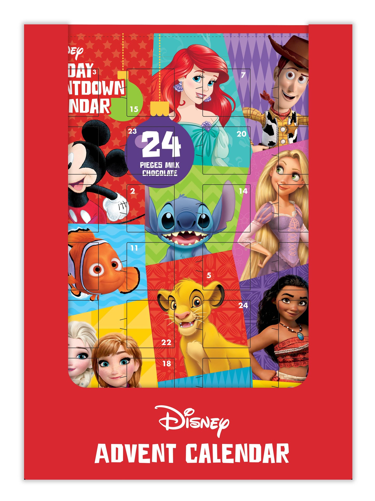 Best of Disney Countdown Calendar, 12ct