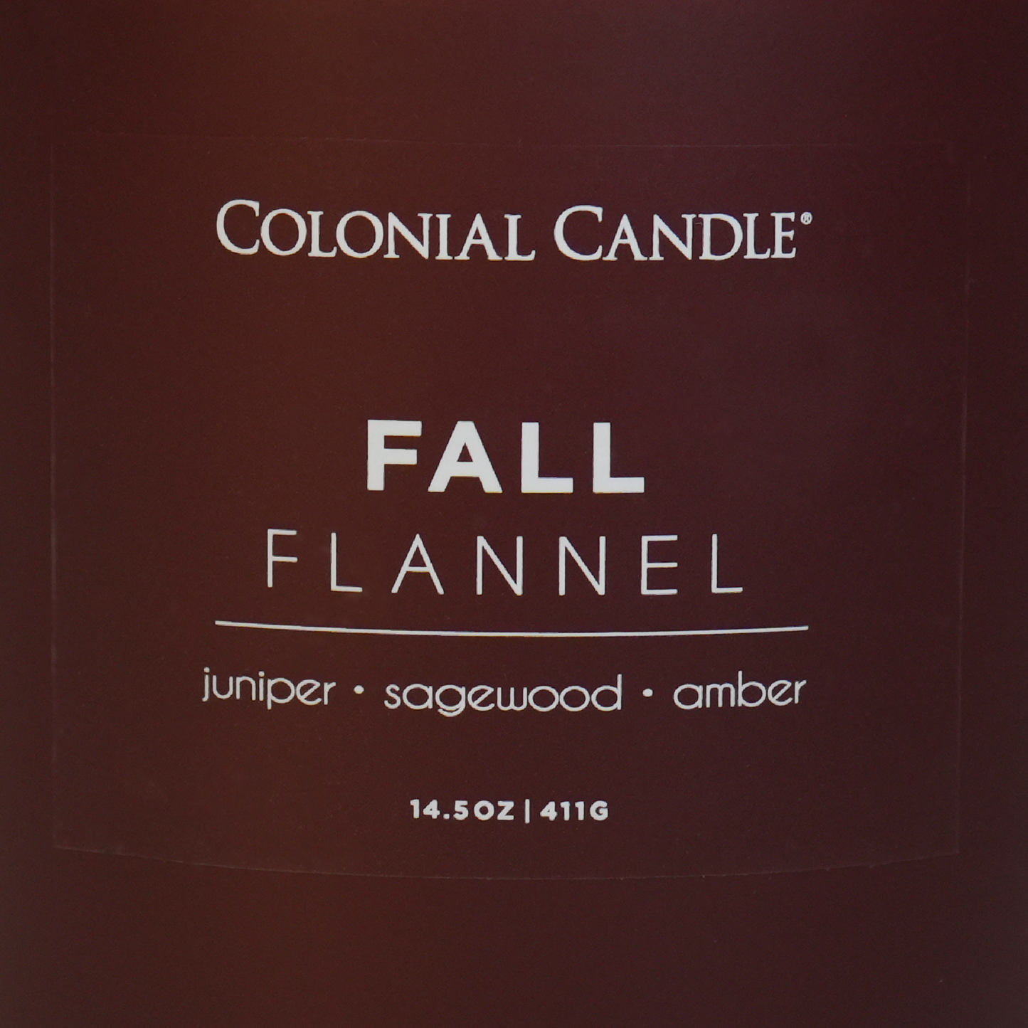 MVP Group International INC - Fall Flannel Scented Jar Candle, Soy Blend Wax, 14.5oz
