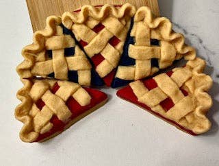 Sugar and Spice Custom Creations - Slice of Pie Wax Melts: Strawberry Pie