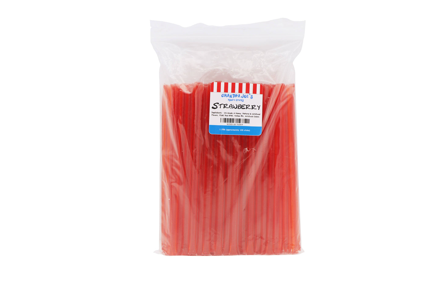 Grandpa Joe's Candy Shop - Honey Sticks Strawberry, 1 ct