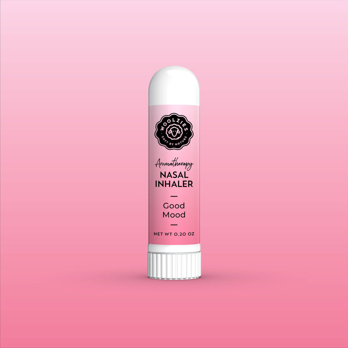 Woolzies - Aromatherapy Nasal Inhaler - Natural Essential Oil Blends: Good Mood