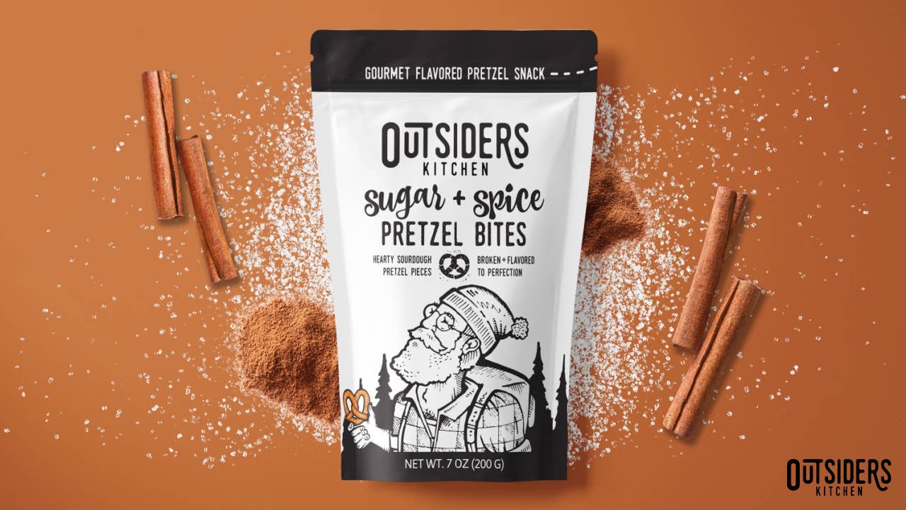 Outsiders Kitchen - Sugar + Spice Pretzel Bites 1 bag