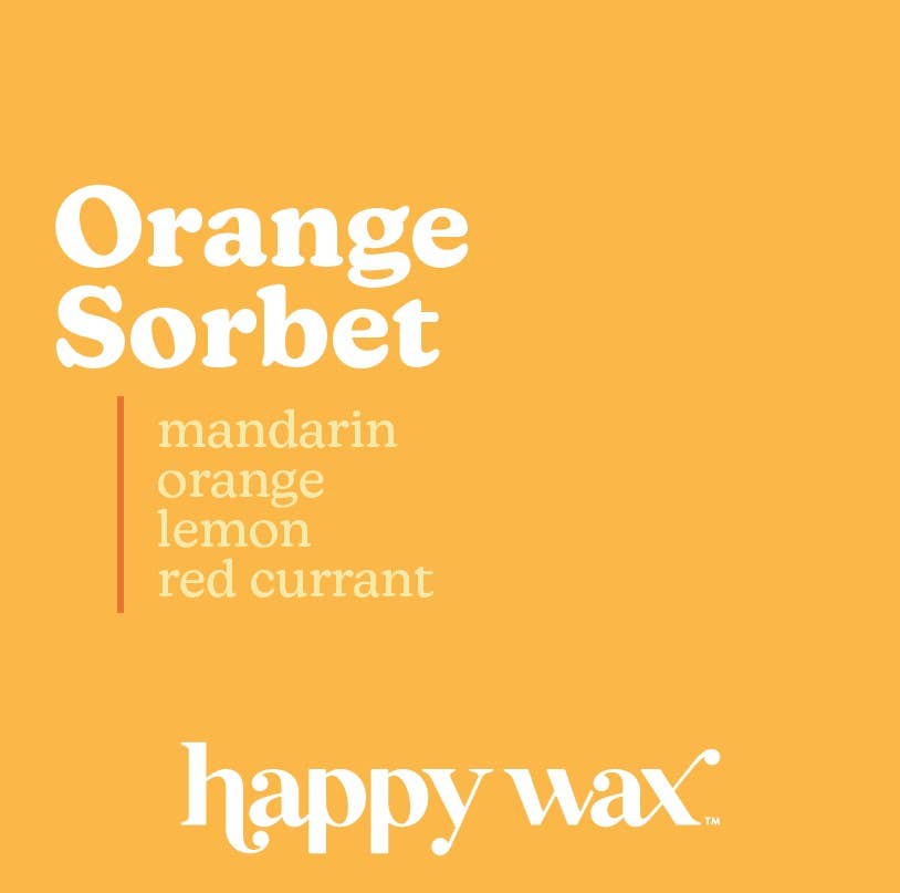 Orange Sorbet Wax Melts - Sample Pouch (2 oz)
