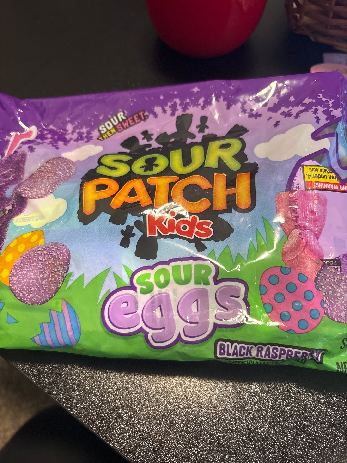 Sour patch eggs