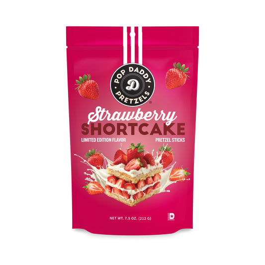 Berry Delicious Strawberry Shortcake Pretzels 🍓🥨