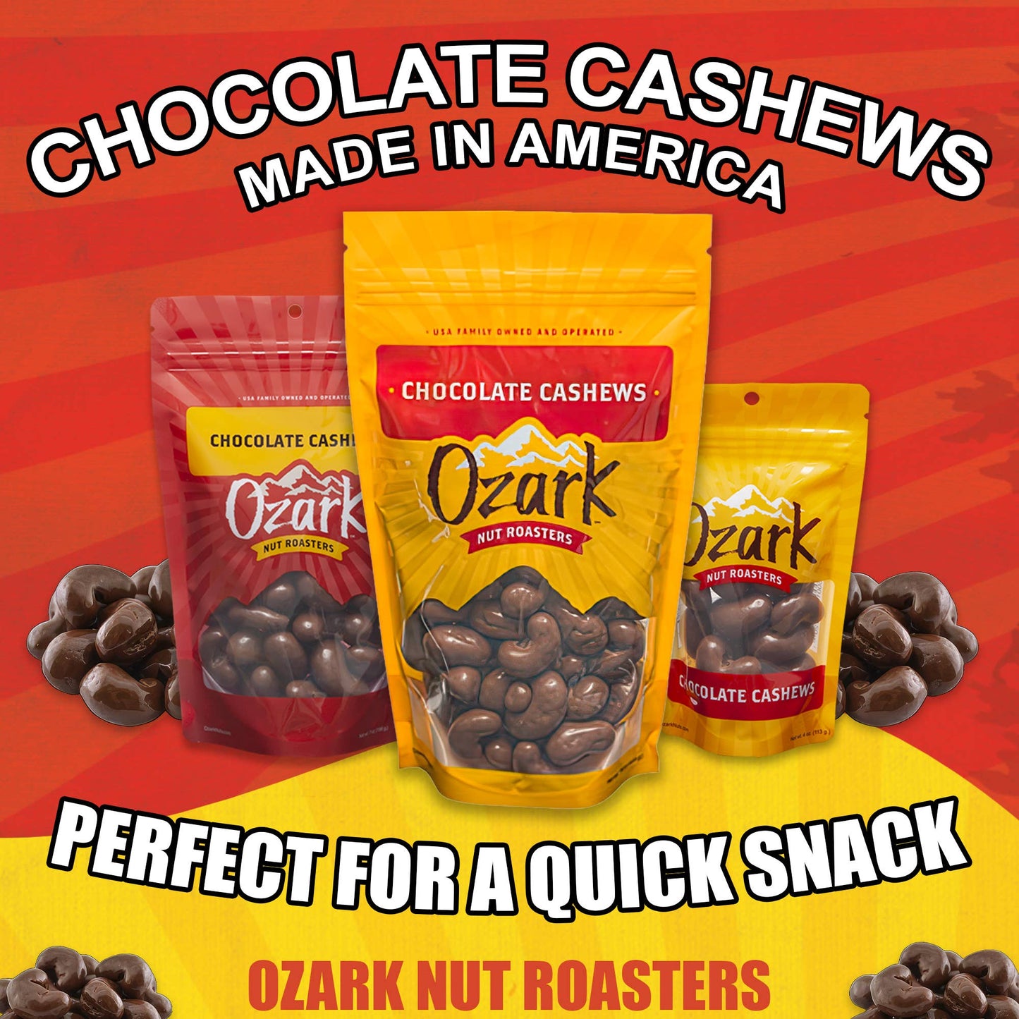 Chocolate Cashews - 4oz