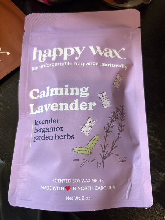 Calming lavender happy wax