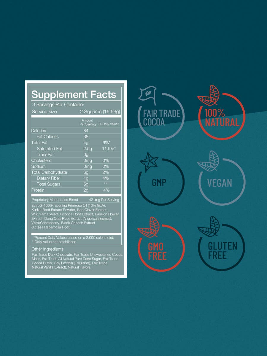 The Functional Chocolate Company - Hot Chocolate - Menopause Formula - Vanilla Crème Brûlée
