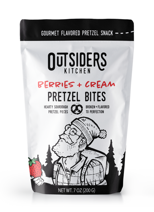 Outsiders Kitchen - Berries + Cream Pretzel Bites 1 bag