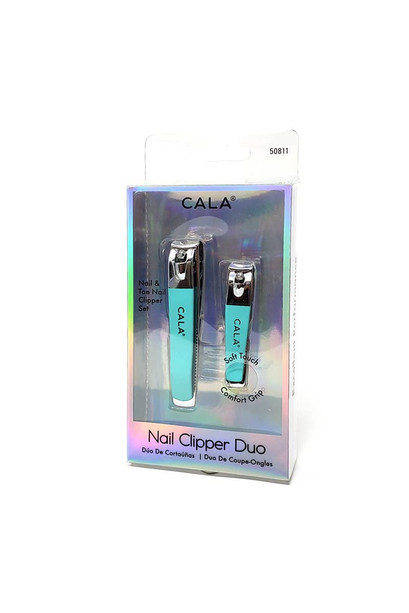 Pineapple Beauty - CALA 50811 Mint Soft Touch Clipper Duo Set - 6set