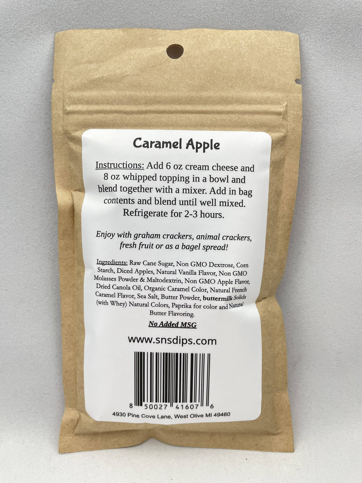 SnS Dips - Caramel Apple Dip Mix