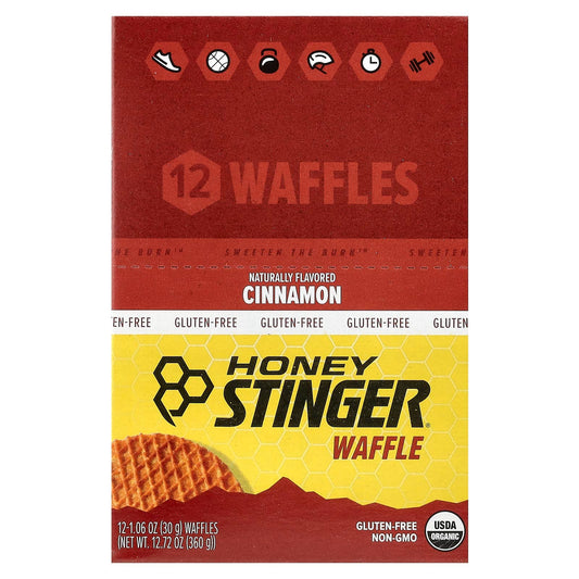 L&F Universal Goods - HONEY STINGER ORGANIC ENERGY WAFFLE 30G GF CINNAMON 1 pack