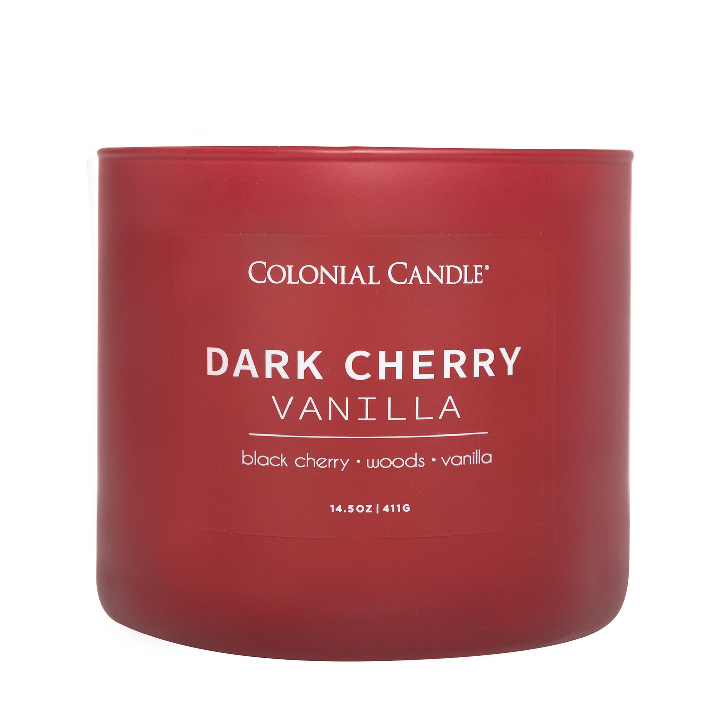 MVP Group International INC - Dark Cherry Vanilla Scented Candle, Soy Blend Wax, 14.5oz