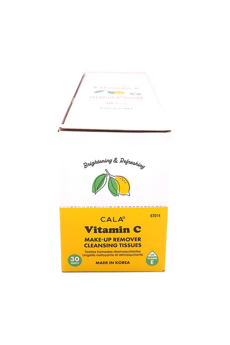 CALA 67014 Makeup Remover Tissue 30 sheets Vitamin C