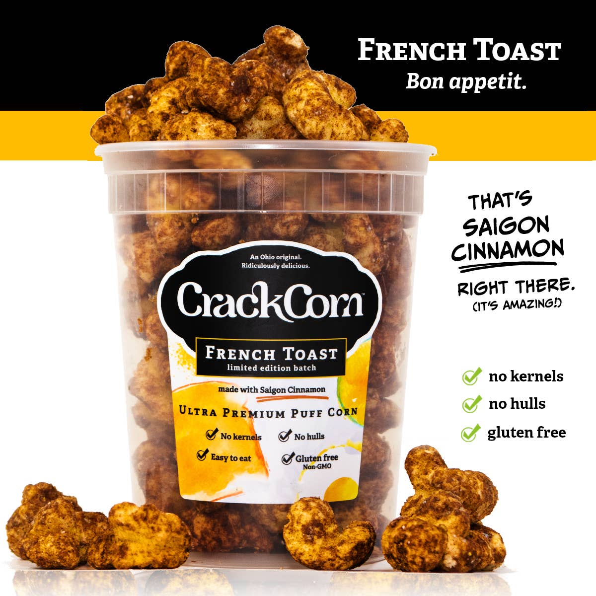 Puffy Pop - French Toast (4 oz)