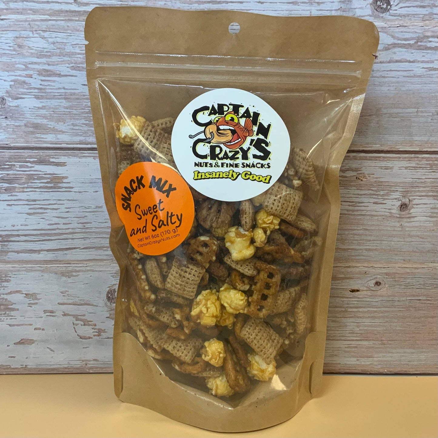 Captain Crazy’s Nuts and Fine Snacks - SWEET AND SALTY Nutty Snack Trail Mix
