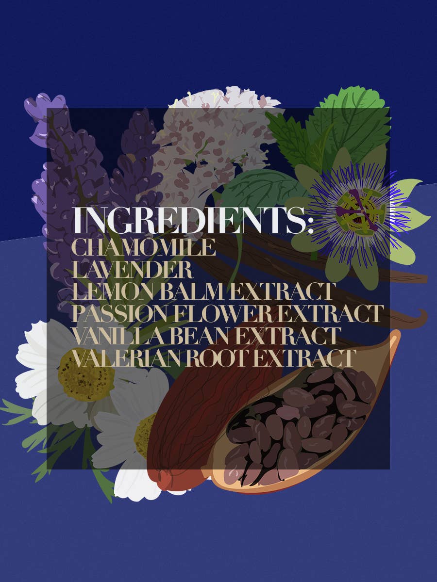 The Functional Chocolate Company - Sleepy Chocolate - Sleep Formula - Blueberry Lavender