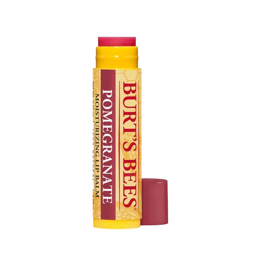 Burt's Bees - Pomegranate Moisturizing Lip Balm With Beeswax + Castor Oil